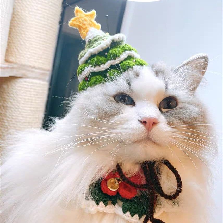 Pet Christmas Tree Hat