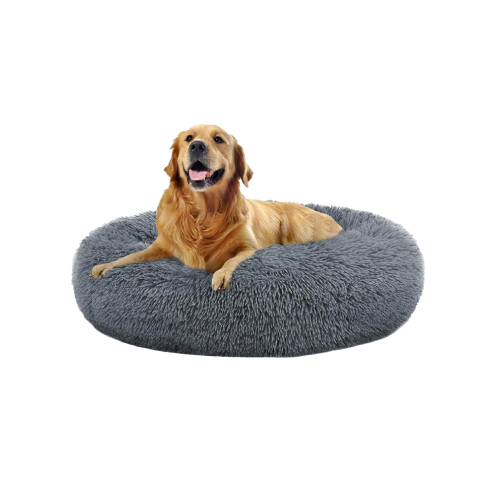 Round Fluffy Pet Bed